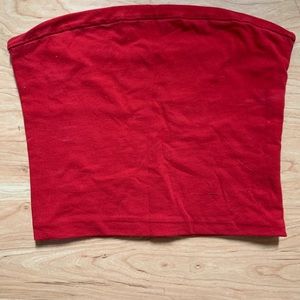 Red brandy Melville tube top